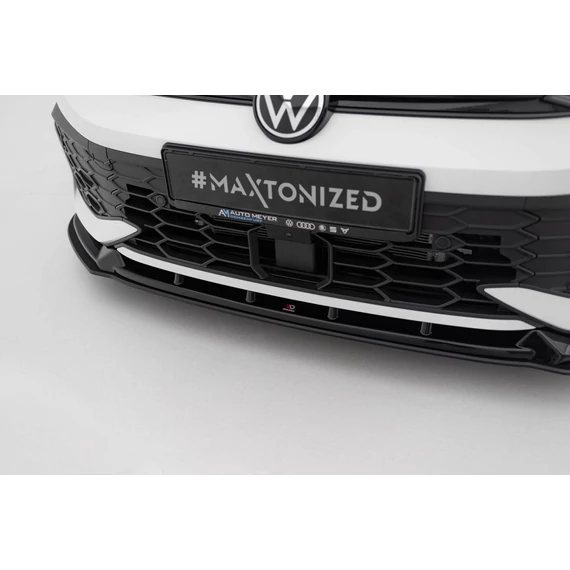Street Pro Első Splitter V.2 Volkswagen Golf GTI / GTE / R-Line Mk8 Facelift