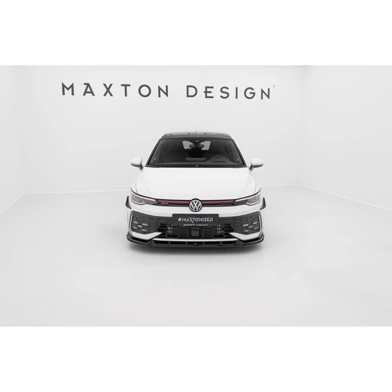 Street Pro Első Splitter V.2 Volkswagen Golf GTI / GTE / R-Line Mk8 Facelift