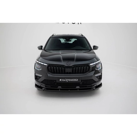 Első Splitter V.2 Skoda Kamiq Monte Carlo Mk1 Facelift