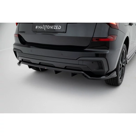 Rear Splitter (with vertical bars) Skoda Kamiq Monte Carlo Mk1 Facelift