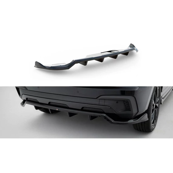 Rear Splitter (with vertical bars) Skoda Kamiq Monte Carlo Mk1 Facelift