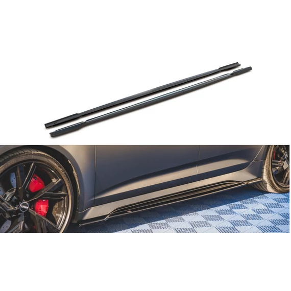 Oldalsó szoknyák Diffúzorok V.1 Audi RS6 C8 / RS7 C8