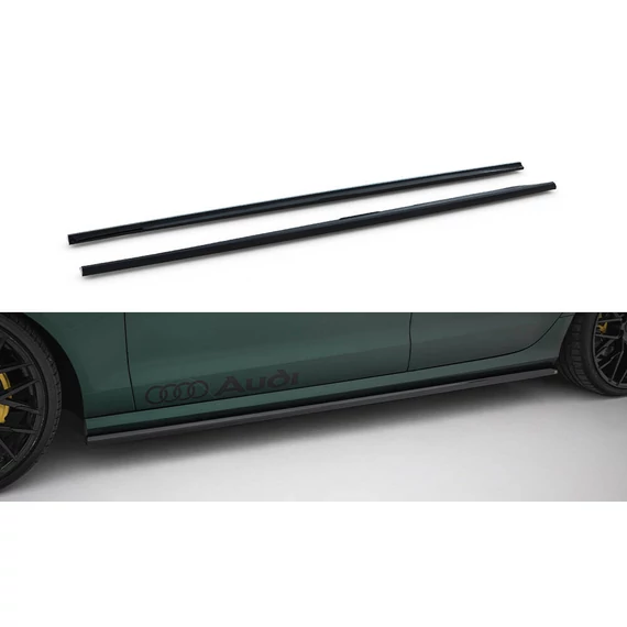 Side Skirts Diffusers V.2 Audi A6 S-line / S6 C7