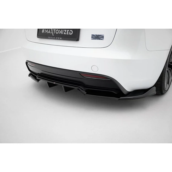 Rear Splitter (with vertical bars) V.1 Tesla Model 3 Performance Mk1 Facelift