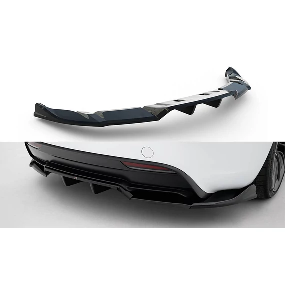 Rear Splitter (with vertical bars) V.1 Tesla Model 3 Performance Mk1 Facelift