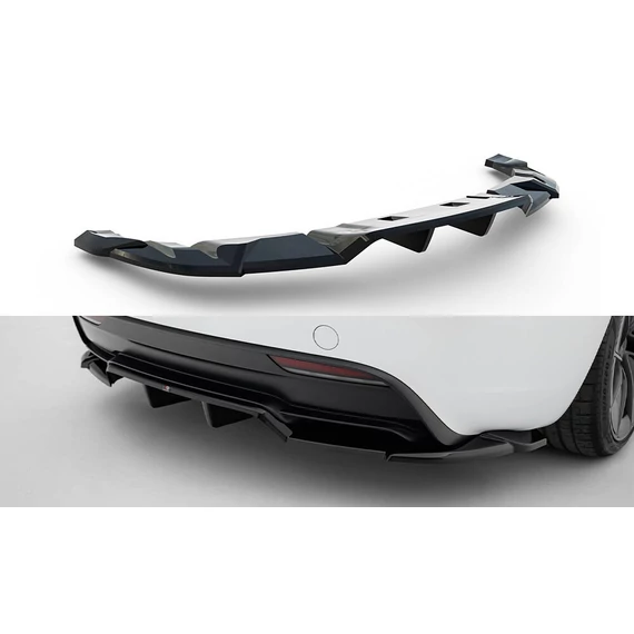 Rear Splitter (with vertical bars) V.2 Tesla Model 3 Performance Mk1 Facelift
