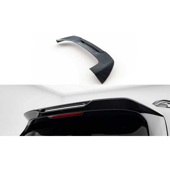 Prepreg Carbon Fiber Tailgate Spoiler BMW X7 M-Pack G07 Facelift