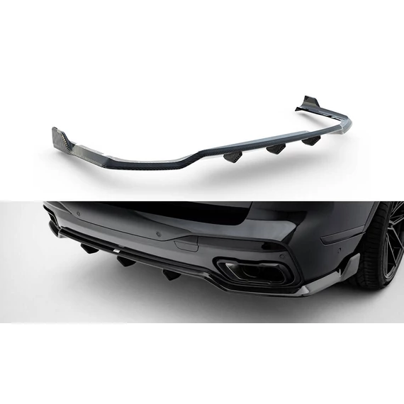 Prepreg Carbon Fiber Rear Diffuser BMW X7 M-Pack G07 Facelift