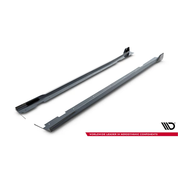 Prepreg Carbon Fiber Side Skirts BMW X7 M-Pack G07 Facelift
