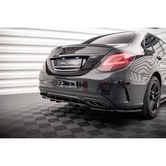 Set of Splitters Mercedes-Benz C AMG-Line Sedan / Estate W205 Facelift / S205 Facelift