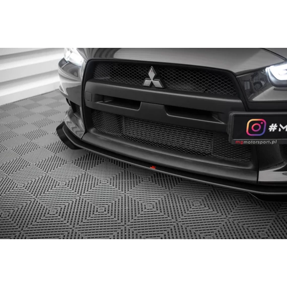 Street Pro Első Splitter + Flaps Mitsubishi Lancer EVO X