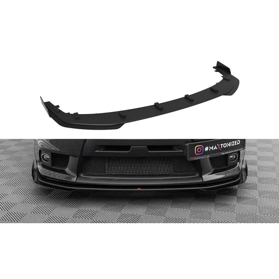 Street Pro Első Splitter + Flaps Mitsubishi Lancer EVO X