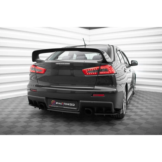 Street Pro Hátsó Oldalsó Splitter + Flaps Mitsubishi Lancer EVO X