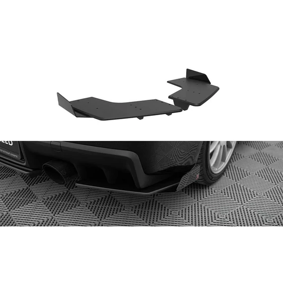 Street Pro Hátsó Oldalsó Splitter + Flaps Mitsubishi Lancer EVO X