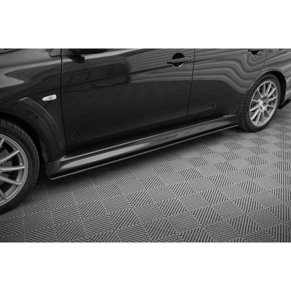 Street Pro Side Skirts Diffusers Mitsubishi Lancer EVO X