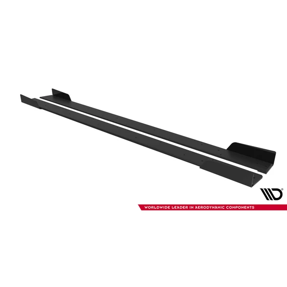 Street Pro Side Skirts Diffusers + Flaps Mitsubishi Lancer EVO X
