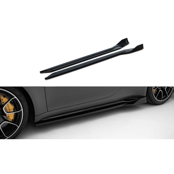 Oldalsó szoknyák Diffúzorok Porsche 911 Turbo S 992