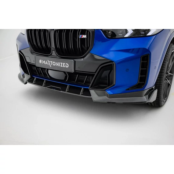 Prepreg Carbon Fiber Első Splitter BMW X5 M-Pack G05 Facelift