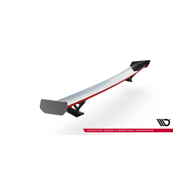 Carbon Spoiler With External Brackets Uprights + LED Audi A3 / A3 S-Line / S3 / RS3 Sedan 8V / 8V Facelift