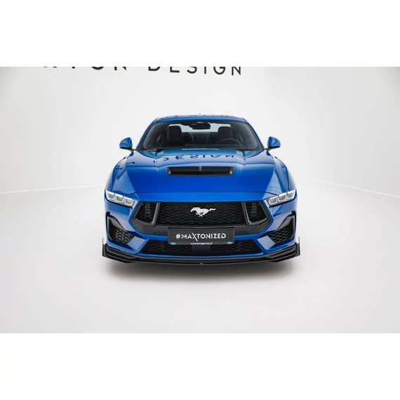 Street Pro Első Splitter + Flaps Ford Mustang GT Mk7
