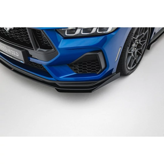 Street Pro Első Splitter + Flaps Ford Mustang GT Mk7