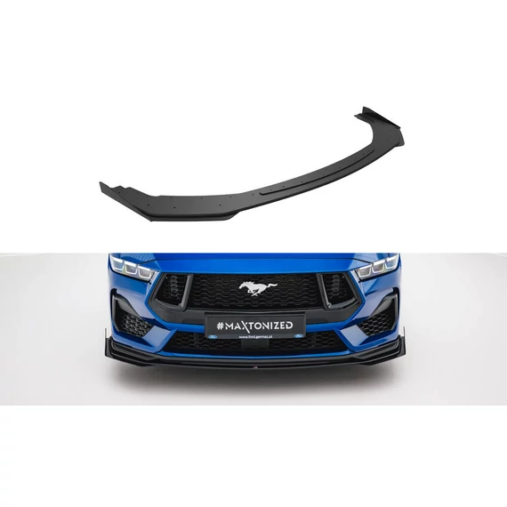 Street Pro Első Splitter + Flaps Ford Mustang GT Mk7