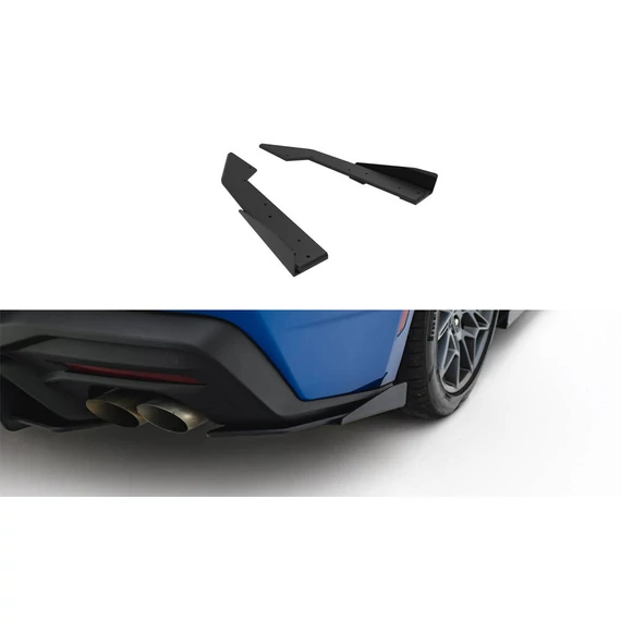 Street Pro Hátsó Oldalsó Splitter + Flaps Ford Mustang GT Mk7