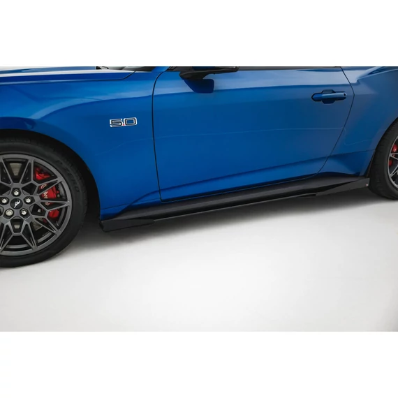 Street Pro Side Skirts Diffusers + Flaps Ford Mustang GT Mk7