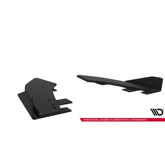 Street Pro Hátsó Oldalsó Splitter + Flaps Audi S3 Sedan 8Y Facelift