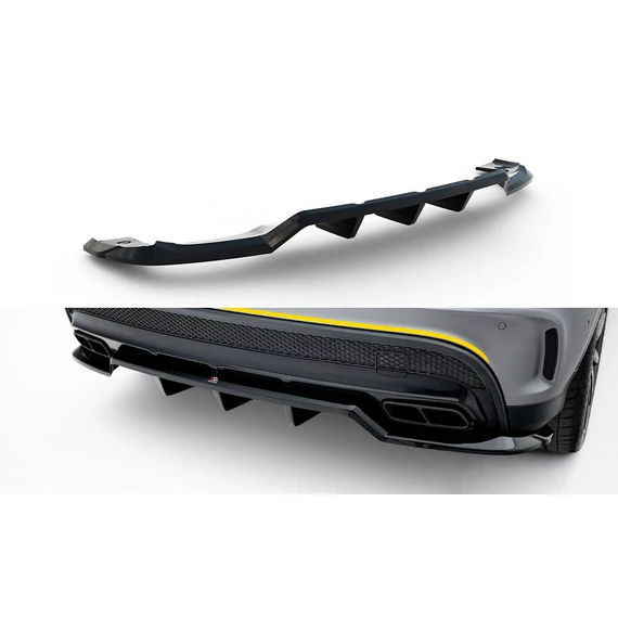 Rear Splitter (with vertical bars) V.2 Mercedes-Benz GLA 45 AMG X156