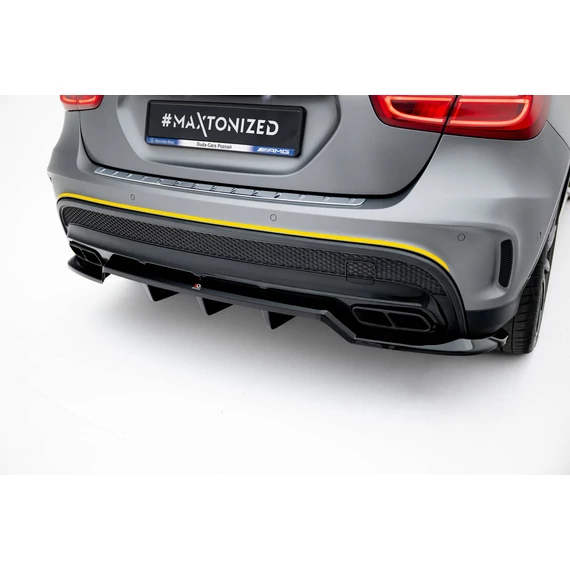 Rear Splitter (with vertical bars) V.2 Mercedes-Benz GLA 45 AMG X156