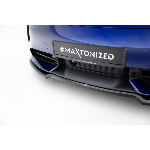 Első Splitter Porsche Taycan Turbo S Mk1