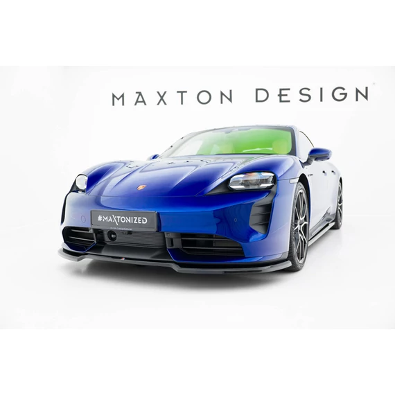Első Splitter Porsche Taycan Turbo S Mk1
