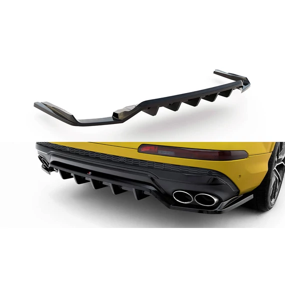 Rear Splitter (with vertical bars) Audi SQ7 Mk2 (4M) Facelift
