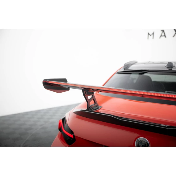 Carbon Spoiler With Internal Brackets Uprights + LED BMW M2 G87