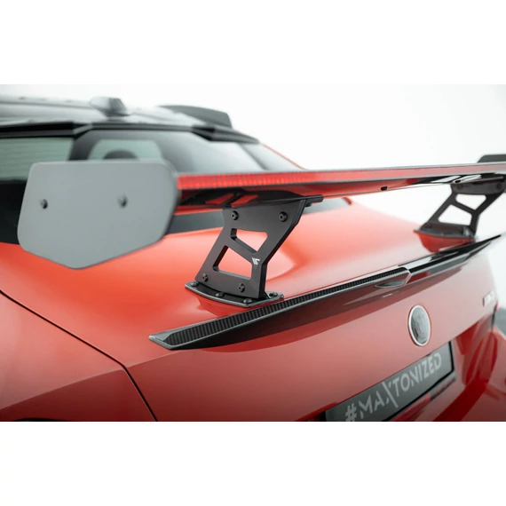 Carbon Spoiler With Internal Brackets Uprights + LED BMW M2 G87