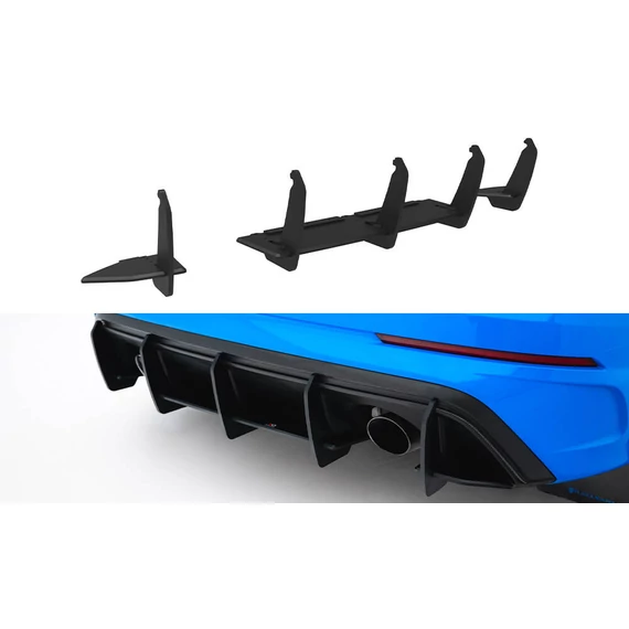 Street Pro Rear Diffuser V.2 Ford Focus RS Mk3 (US-Spec Version)