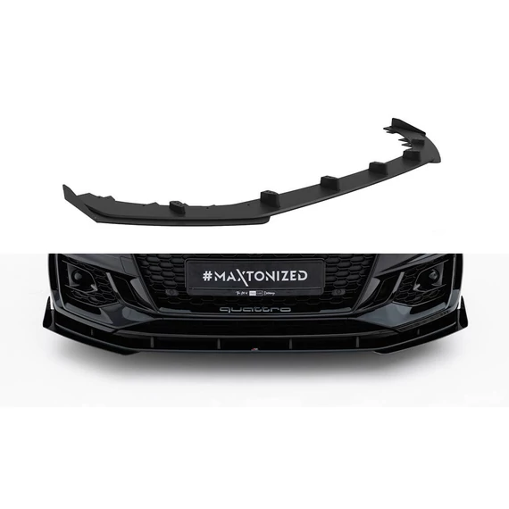 Street Pro Első Splitter + Flaps Audi RS5 Coupe / Sportback F5