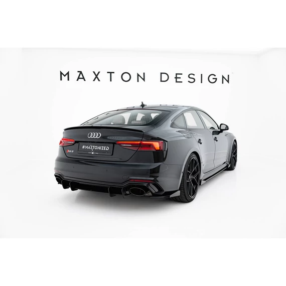 Street Pro Hátsó Oldalsó Splitter + Flaps Audi RS5 Sportback F5