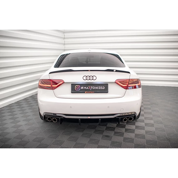 Hátsó Diffúzorok Audi A5 8T Facelift (Version with dual exhausts on both sides)