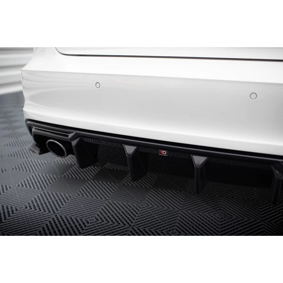 Hátsó Diffúzorok Audi A3 S-Line Sportback 8V (Version with single exhaust tips on one side)