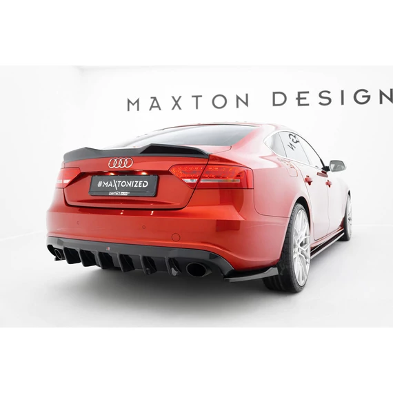 Hátsó Diffúzorok Audi A5 S-Line Sportback 8T (Version with single exhaust tips on both sides)