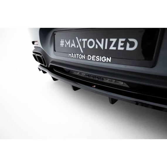Rear Splitter (with vertical bars) Mercedes-AMG GT C C190 Facelift