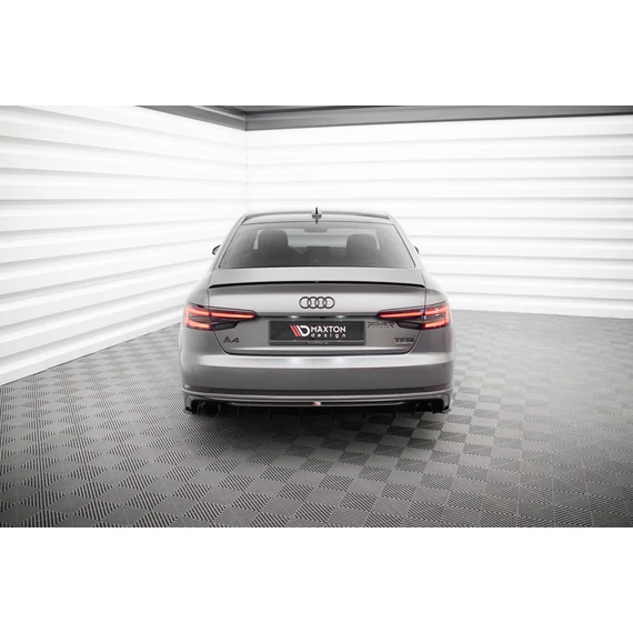 Hátsó Diffúzorok Audi A4 S-line B9 (Version with single exhaust tips on one side)