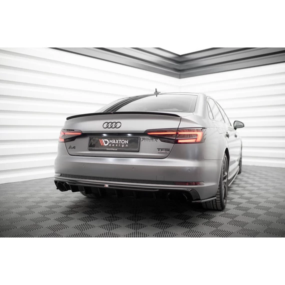Hátsó Diffúzorok Audi A4 S-line B9 (Version with single exhaust tips on one side)
