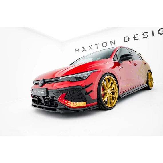 Front Bumper Wings (Canards) Volkswagen Golf GTI Clubsport Mk8 Facelift
