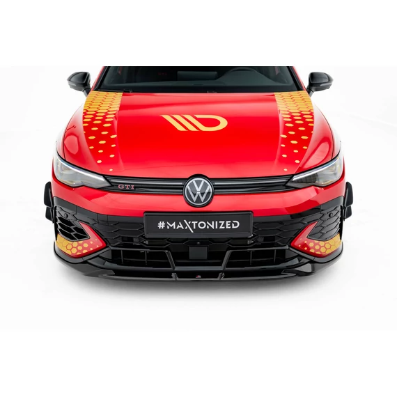 Front Bumper Wings (Canards) Volkswagen Golf GTI Clubsport Mk8 Facelift
