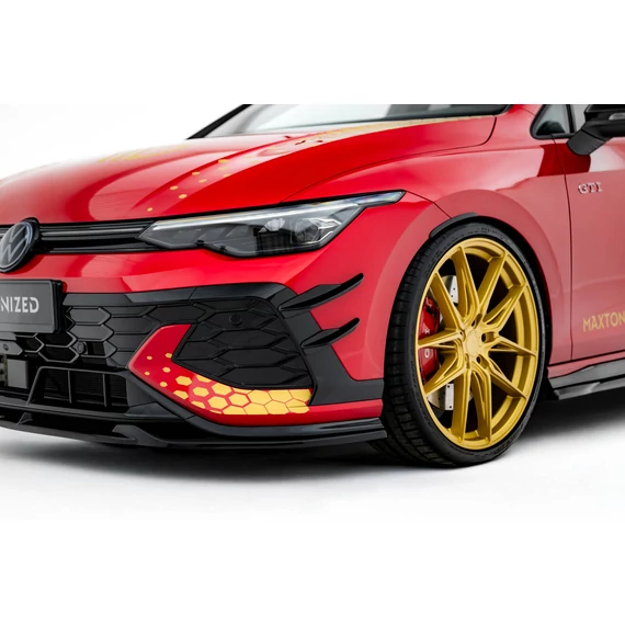 Front Bumper Wings (Canards) Volkswagen Golf GTI Clubsport Mk8 Facelift