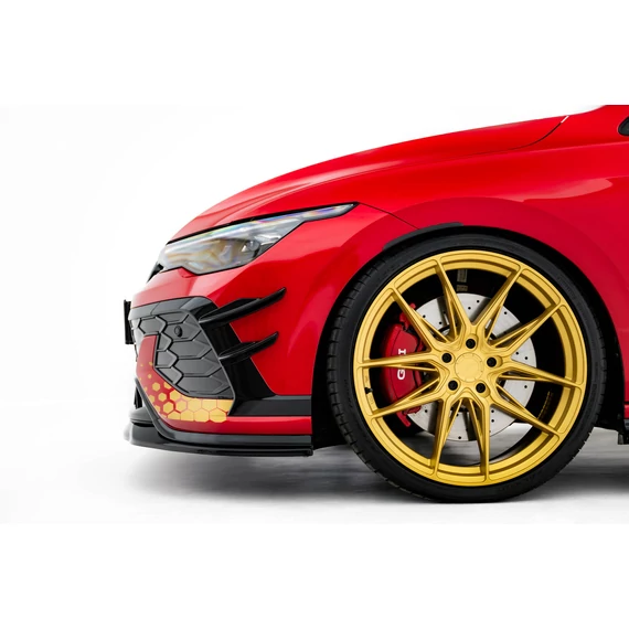 Front Bumper Wings (Canards) Volkswagen Golf GTI Clubsport Mk8 Facelift