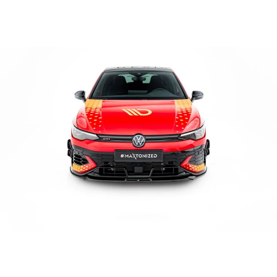 Első Splitter V.3 Volkswagen Golf GTI Clubsport Mk8 Facelift